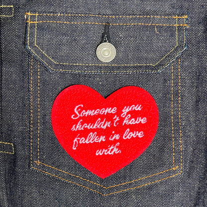 Ever Fallen In Love... Patch (Red Version)