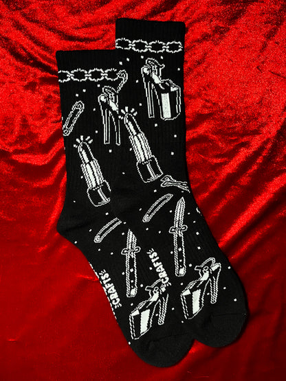 Noir Girls Room Socks