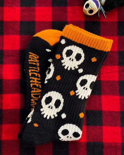 Skeleton Grin Socks