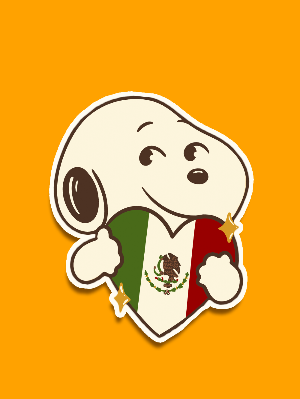 Corazon Mexicano Sticker