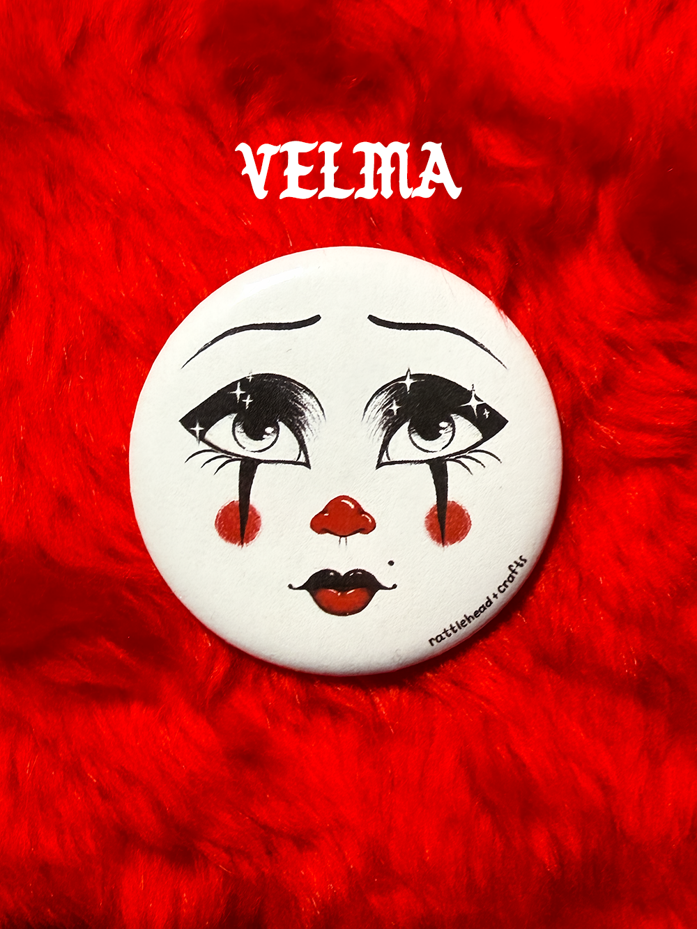 Clown Face Buttons